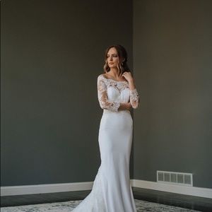 Beautiful wedding dress